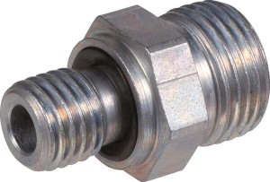 Przyłącze proste z nakrętką i uszczelką M18x1.5 12L - M12x1.5 GEV12LM12WD