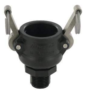Gniazdo Camlock typ B PP Arag, gwint zew. 3/4"-1/2" 18103B2