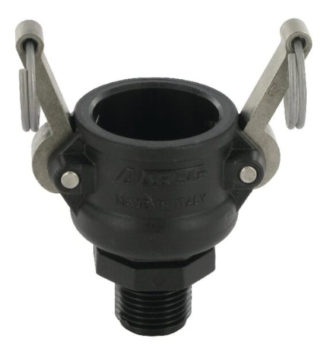 Gniazdo Camlock typ B PP Arag, gwint zew. 3/4"-1/2" 18103B2 - Intertraktor