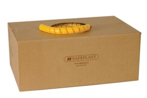 Osłona spiralna węża typ KBV żółta Safeplast, 16-22 mm 25 m KBV16GP025