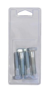 Śruba pół gwint M12x50 mm kl.8.8 ocynk 4 szt. KR9311250P004