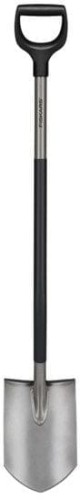 Garden spade Ergonomic™ grey , pointed 1067511 - Intertraktor