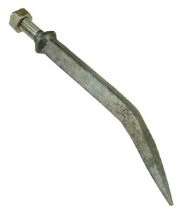 Zęby brony zagięte M12 12 mm Vk. EZ141701