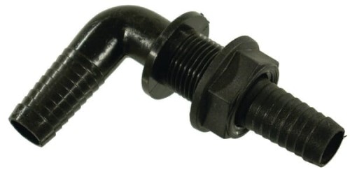 Złączka ścienna 90° z nakrętką Arag, 1" 118426 - Intertraktor