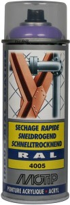Lakier akrylowy w sprayu, RAL 4005 niebieski 400 ml 07116