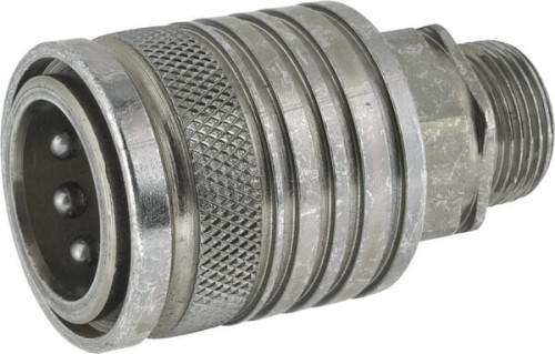 Szybkozłącze gniazdo SKP-F 3/8" gwint zewnętrzny M16x1.5 10L SKPF10L16 - Intertraktor