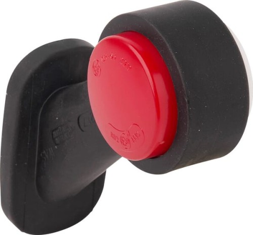 Lampa obrysowa LED, prawa, 12/24V biała/czerwona, przykręcana Waś 1400300777P - Intertraktor