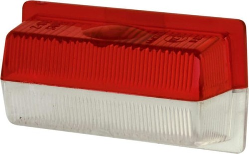 Klosz lampy, 30, PO-2, biało-czerwony 1400698145 - Intertraktor