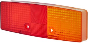 Klosz lampy tylnej, prostokątny lewy/prawy Hella 9EL118701001