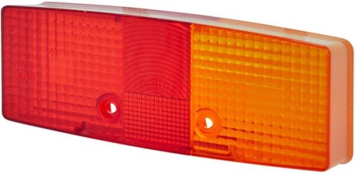 Klosz lampy tylnej, prostokątny lewy/prawy Hella 9EL118701001 - Intertraktor