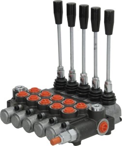 Rozdzielacz hydrauliczny MBV5, 5 sekcyjny A1A1A1A1A1(G3/8)KZ1 gopart MBV55001GP