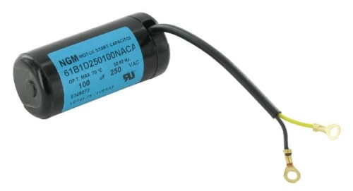 Kondensator rozruchowy silnika elektrycznego 100uF/250V EM9100250V - Intertraktor