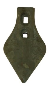 Redliczka 235x120x9 mm wzmocniona wygięta, 2-otw. pasująca do Peecon CP001000