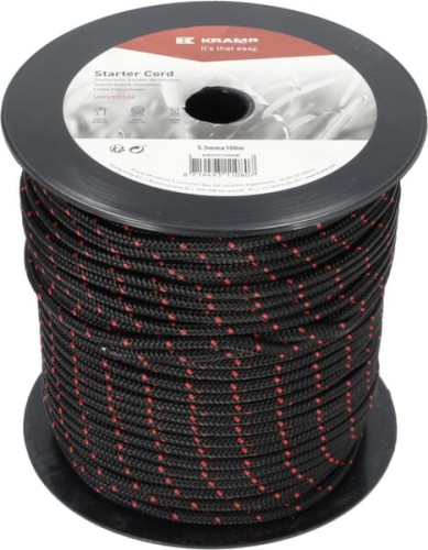 Linka rozrusznika 5.5 mm x 100 m czarna KR0551000B - Intertraktor