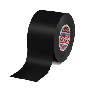 Taśma wielofunkcyjna z miękkiego PCW, czarna, 33 m x 50 mm, TesaFLEX® T041630000607