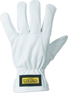 Rękawice robocze, białe, skóra kozia roz. 8/M Protect Kramp KG0300708