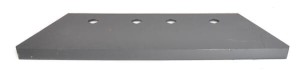 Lemiesz obracalny, 14" prawy L=130 mm Kuhn 622182