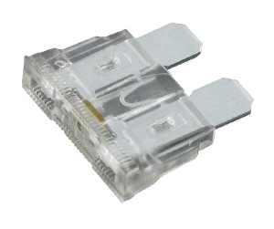 Bezpiecznik płaski, 32V 25A L=18.8 mm biały iMaXX SI20167