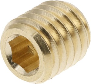 Śruba dławiąca SSM M8 ø 2.0 mm mosieżna SSM8820BR