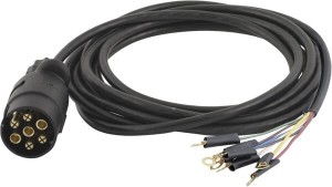 Przewód elektryczny do przyczep, 7,6 m, 5 pin 1420290581