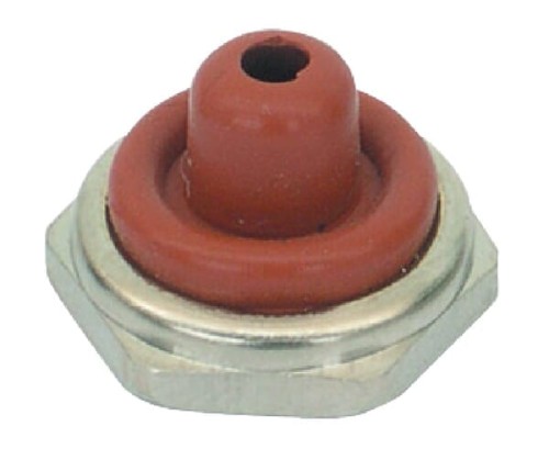 Pokrywa przełącznika, połowa, czerwona, 12 mm U11516 - Intertraktor