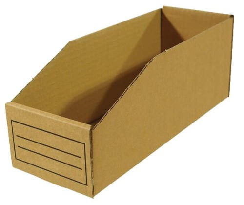 Skrzynka magazynowa z twardej tektury, 300 x 105 x 110 mm WE714 - Intertraktor