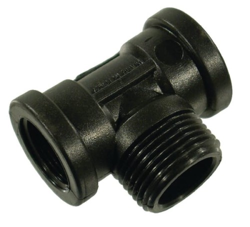 Trójnik 2 x gwint wew. 3/4" + 1 x gwint zew. 1" 133034 - Intertraktor