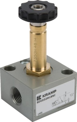 Zawór elektromagnetyczny 3/2-drożny NC - 1/8" SOVD32M18NC - Intertraktor