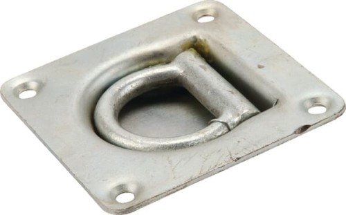 Mocowanie nieckowe, ocynkowane 125x125 mm 709005KR - Intertraktor