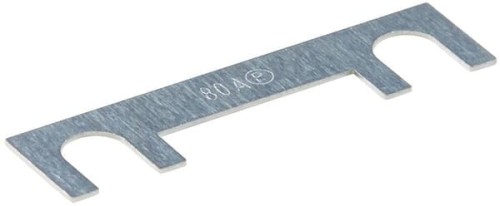 Bezpiecznik blaszany, 80A L=41 mm op. 100 szt. Hella 8JS713575001 - Intertraktor
