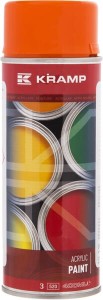 Lakier do maszyn RAL, 2004 pomarańczowy 400 ml 200404KR