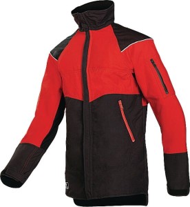 Kurtka ochronna, szary-czerwony, rozmiar 2XL, Innovation, SIP 1SIV2XL