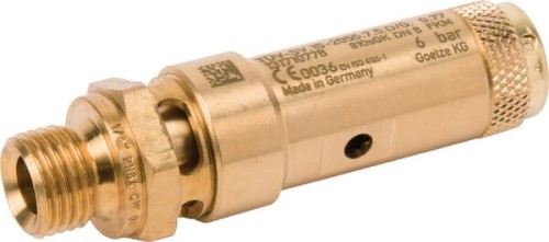 Zawór bezpieczeństwa 1/4" CE 6 bar SV2122G04M06B - Intertraktor
