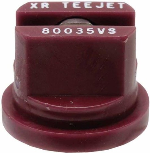 Rozpylacz płaskostrumieniowy XR 80° 03 niebieski ze stali szlachetnej TeeJet XR8003VS - Intertraktor