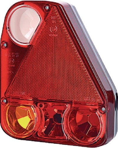 Lampa tylna zespolona, prawa 12/24V LA45009 - Intertraktor