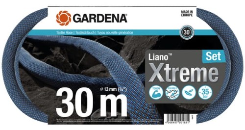 Wąż tekstylny Liano™ Xtreme 13 mm (1/2"), 30 m kpl. GA18477 - Intertraktor