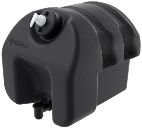 Zbiornik na wodę 18 l, czarny 601040400 - Intertraktor