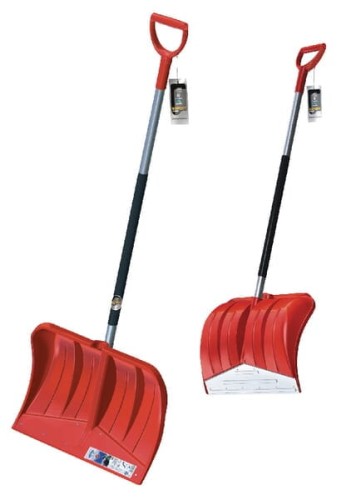 Łopata do odśnieżania tworzywo sztuczne trzon alu, 520 mm ES14159 - Intertraktor