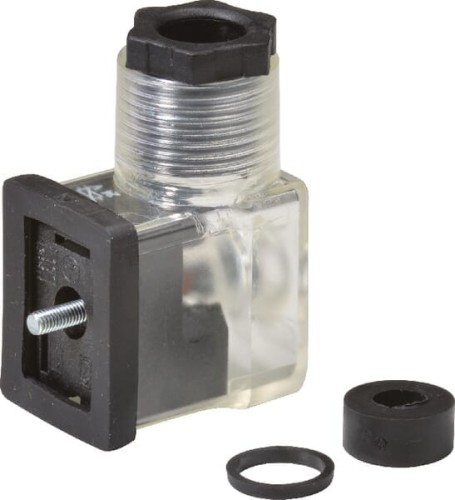 Wtyczka z LED 240 V PVCN240VLED1 - Intertraktor