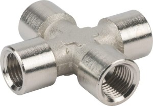 Złącze czwórnikowe gwint wew. 1/8" Kramp XFFFF18