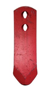 Redliczka 270x80x12 mm wygięta, 2-otw. pasująca do Pöttinger 9762500150N