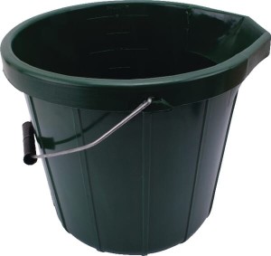 Wiadro z tworzywa sztucznego HD, 7.5 l zielone TO6201