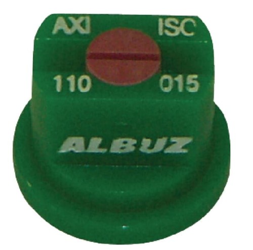 Rozpylacz płaskostrumieniowy AXI 110° 015 zielony ceramiczny Albuz AXI110015 - Intertraktor