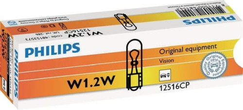 Żarówka 12V 1,2W W2x4,6d GL12516 - Intertraktor