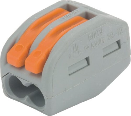 Złączka instalacyjne typ 222 z dźwignią 2-przewodowa Wago 222412 - Intertraktor