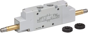 Zawór elektromagnetyczny 5/3-drożny CC 1/4" SOV53M14CC