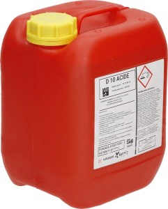 D10 ACIDE - Kwaśny środek myjąco-odkamieniający do urządzeń udojowych, 6 kg D10ACIDE6