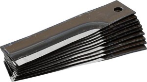 Nóż szarpacza, 175 x 40 x 3, Ø 10, stały, gładki 40151N