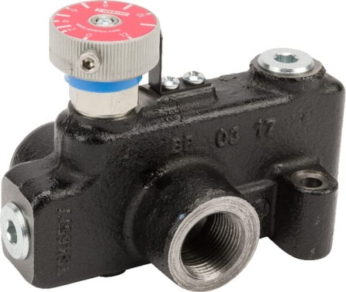 Zawór regulacji przepływu 3-drożny 0-76 l/min VFD120RD200J - Intertraktor