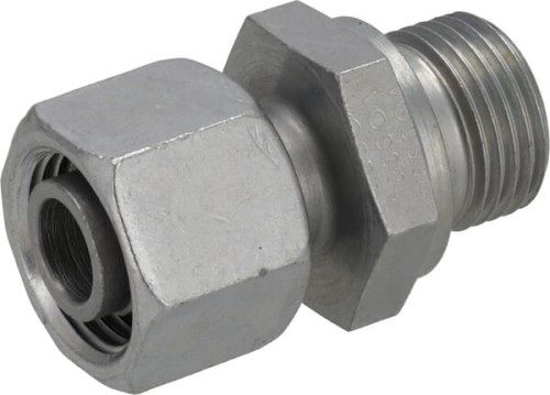 Przyłącze proste z nakrętką M18x1.5 - M18x1.5 12L EGESD12LM18 - Intertraktor